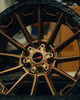 Set 4 22" Vortek Spartan VRT-601 Matte Bronze 22x10 Wheels 6x135 6x5.5 -12mm Rims