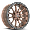 Set 4 20" Vortek Spartan VRT-601 Matte Bronze 20x10 Wheels 6x135 6x5.5 -24mm Rims