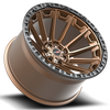 Set 4 20" Vortek Spartan VRT-601 Matte Bronze 20x10 Wheels 6x135 6x5.5 -12mm Rims