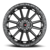 20" Vortek Spartan VRT-601 Matte Black 20x9 Wheel 6x135 6x5.5 Rim 18mm