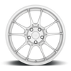 Motegi MR152 Ss5 18x8.5 5x4.5 Hyper Silver Wheel 18" 35mm Rim