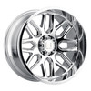 Set 4 22" Hostile H120 Vulcan Armor Plated 22x10 Wheels 6x5.5 -25mm Lifted Rims