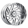 Set 4 20" Hostile Jigsaw Armor Plated 20x10 Wheels 8x170 -19mm Lifted Truck Rims