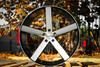 Set 4 22" Cavallo CLV-5 Gloss Black & Machined Wheels 22x9 5x120 35mm Rims