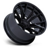 20" Fuel FC402 Catalyst Matte Black Gloss Black Lip 20x9 Wheel 6x5.5 20mm Rim