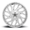 DUB 1PC S258 G.O.A.T. 24x10 5x115 Chrome Wheel 24" 15mm Rim