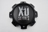 XD Series Matte Black Wheel Center Cap Hub Cap 1079L170-H42-1-S1 6.75" 8 Lug