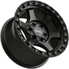 20" Dropstars Trail Series 604SB Satin Black 20x10 Wheel 6x135 6x5.5 -19mm Rim