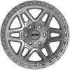 17" Dropstars Trail Series 602MS Machined & Silver 17x9 Wheel 5x5 5x5.5 -12mm