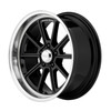20" American Racing Vintage VN510 Draft 20x10 5x5 6mm Black Diamond Cut Wheel 20" American Racing Vintage VN510 Draft 20x10 5x5 6mm Black Diamond Cut Wheel