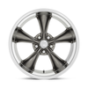 American Racing Vintage VN338 Boss TT 20x10 5x4.5 Graphite Diamond Wheel 20" 2mm