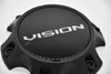 Vision Manx 2 C354SB-6V Satin Black 6 Lug Wheel Center Cap Fits 6x5.5 6x135