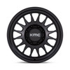 18" KMC KM452 Impact Forged Monoblock Satin Black 18x9 Wheel 8x6.5 18mm Rim