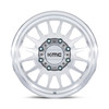 18" KMC KM452 Impact Forged Monoblock Raw Machined 18x9 Wheel 8x180 18mm Rim