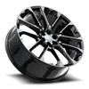 26" O.E. Revolution G-40 Gloss Black 26x10 Wheel 6x5.5 31mm Rim For Chevy GMC