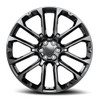 26" O.E. Revolution G-40 Gloss Black 26x10 Wheel 6x5.5 31mm Rim For Chevy GMC