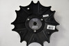 Vision Glossy Black 7 Lug Center Cap Hub Cap C3992GBC