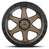 18" Lock Offroad Olympus Matte Desert Bronze W Matte Black Ring 18x9 Wheel 5x5 12 Rim