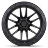 20" Lock Offroad Krawler Matte Black W Matte Black Ring 20x9 Wheel 8x180 1mm Rim