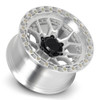 Set 4 20" Lock Offroad Commando Machine Clear Coat 20x9 Wheels 6x135 0mm Rims