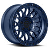 17" Lock Offroad Combat Matte Blue 17x9 Wheel 6x135 1mm SUV Rim COMBAT-7963BLUE