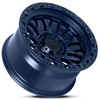20" Lock Offroad Combat Matte Blue 20x10 Wheel 6x5.5 18mm Rim COMBAT-2169BLUE