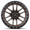 Set 4 20" Lock Offroad Krawler Matte Bronze Matte Black Ring 20x9 8x170 1mm Rims Offroad Truck Wheels