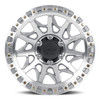 Set 4 17" Lock Offroad Lunatic Machine Clear Coat 17x9 Wheels 8x180 1mm Rims