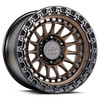 17" Lock Offroad Mojave Matte Bronze Matte Black Ring 17x8.5 Wheel 6x135 25mm Rim
