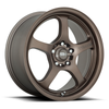 17" Motegi MR131 17x8 5x4.5 Matte Bronze Wheel 40mm Truck Suv Rim