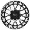Moto Metal MO986 Siege 20x12 5x5 5x5.5 Gloss Black Machined Wheel 20" -44mm Rim