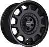Set 4 17" Dropstars Trail Series 607SB Satin Black 17x8 Wheels 5x108 5x4.5 35mm