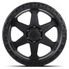 Set 4 20" Lock Offroad Matte Black Matte Black Ring Olympus 20x10 5x5 -18mm Rims