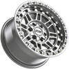 20" Dropstars Trail Series 603MS Machined Silver 20x9 Wheel 6x135 6x5.5 00mm Rim
