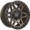20" Dropstars Trail Series 602BZB Bronze Black Ring 20x10 Wheel 5x5 5x5.5 -19mm
