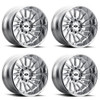 Set 4 20" Vision 306 Rapier Chrome 20x9 Wheels 5x5.5 (5x139.7) 12mm Rims