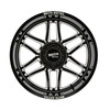 Moto Metal MO992 Folsom 20x10 8x170 Gloss Black Milled Wheel 20" -18mm For Ford