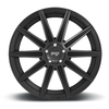 Niche 1PC M242 Tifosi 20x10.5 5x120 Matte Black Wheel 20" 35mm Rim