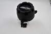 Vision 412 Rocker satin black hub cap for Chevy Silverado Ford F150 Toyota Tacoma and GMC Sierra wheel applications.