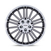 18" Petrol PE001 P1D 18x8 5x110 40mm Gloss Black Machined Face Sedan Coupe Wheel Car Rim