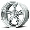 American Racing Vintage VN615 Torq Thrust II 17x8 5x4.5 Chrome Wheel 17" 25mm