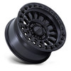 Set 4 18" KMC KM552 IMS 18x9 8x6.5 18mm Matte Black Gloss Black Lip Offroad Rims Truck Wheels