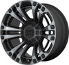 XD XD851 Monster 3 20x10 8x170 Satin Black With Gray Tint Wheel 20" -18mm Rim