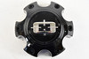 Vision 415 6 Lug Glossy Black Center Cap Hub Cap C415GB-6V C-642-10 5.75"