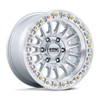 18" KMC KM552 IMS Gloss Silver Machined Face 18x9 Wheel 6x5.5 30mm Truck SUV Rim