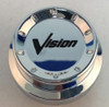 Vision Wheel C425-VIS105 Bane 425 Venom Chrome Custom Wheel Center Cap 6024K70