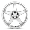 Motegi MR151 Cs5 18x8.5 5x100 Hyper Silver Wheel 18" 30mm Rim