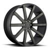 DUB  S121 Shot Calla 24x10 6x5.5 Matte Black Double Dark Tint Wheel 24" 20mm DUB  S121 Shot Calla 24x10 6x5.5 Matte Black Double Dark Tint Wheel 24" 20mm
