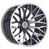20" TIS 566C Chrome 20x10 Wheel 6x135 -24mm Lifted For Ford Lincoln Truck Rim