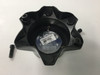Genuine Vision Wheel C394PLGB-6V VIS32 gloss black bolt-on center cap with removable Vision logo. Fits select Vision Fury 394, Warlord 395, Wizard 396, Rage 397, and Assassin 399 6-lug wheels. Includes mounting screws.